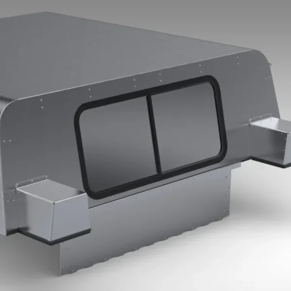 PBS 2-Piece Rear Cab Wall