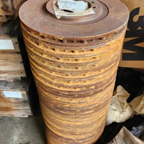 New Hmmwv brake rotors, 12 inch vented
