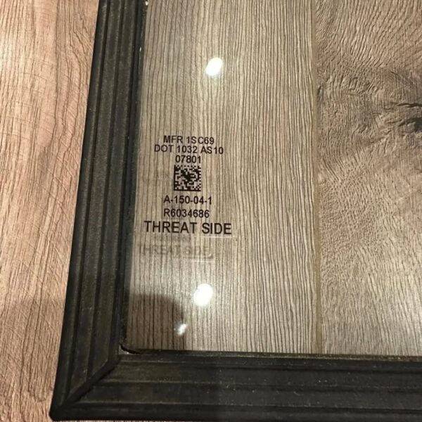 New HMMWV Standard Threat Door Glass