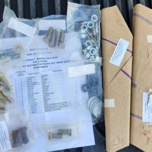 WhatsApp Image 2026-04-03 at 22.35.57 (2) New Hmmwv rear seatbelt kits.