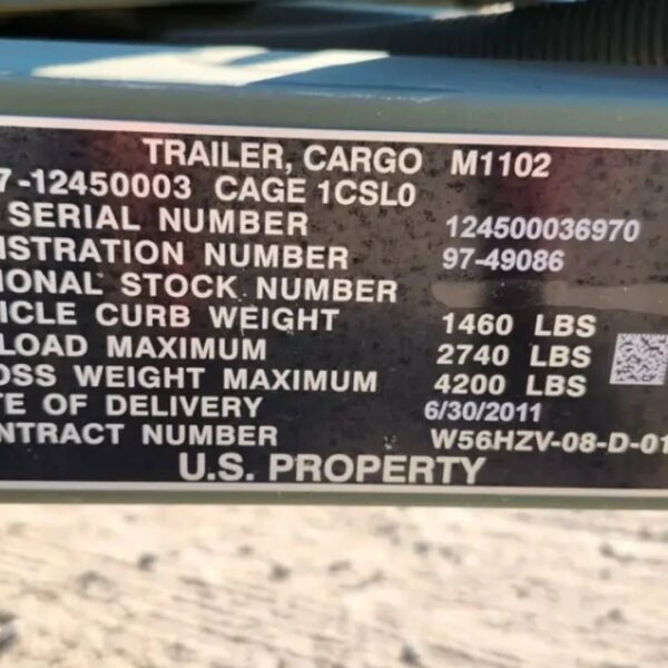 WhatsApp Image 2026-04-03 at 22.52.41 New Hmmwv M1102 trailer.