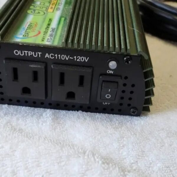HMMWV Military truck power inverter portable.
