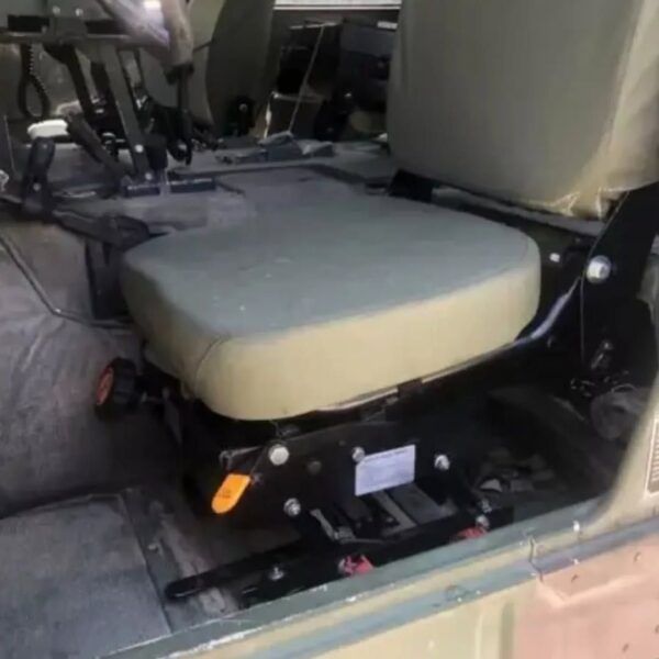 WhatsApp Image 2026-04-03 at 23.20.13 (1) Oshkosh seat with spring base Humvee HMMWV m998 1123 1145 1165