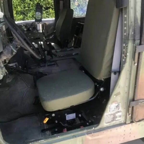 WhatsApp Image 2026-04-03 at 23.20.13 (2) Oshkosh seat with spring base Humvee HMMWV m998 1123 1145 1165