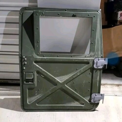HMMWV new front passenger side x-door.